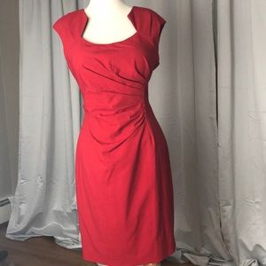 Calvin Klein red gorgeous cocktail dress